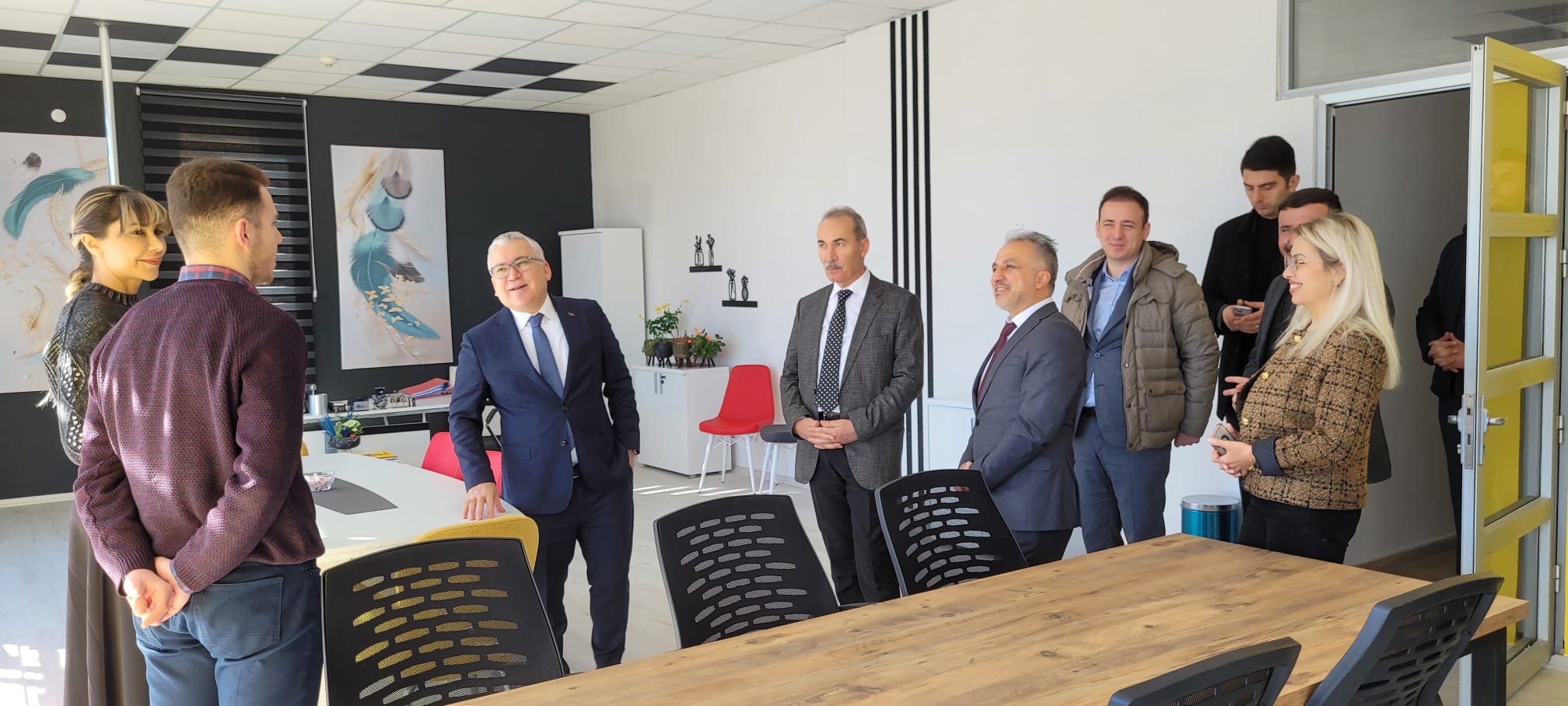 Sivas Valisi Dr. Yılmaz Şimşek’ten Cumhuriyet Teknokent’e Ziyaret